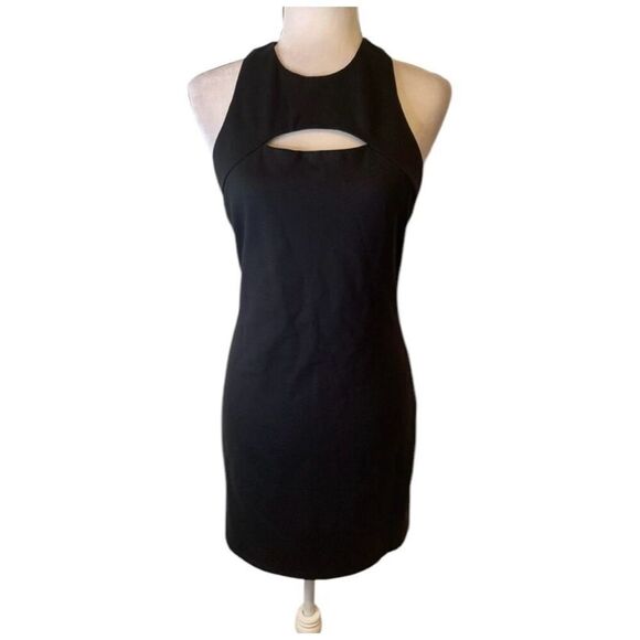 ✨ALICE + OLIVIA Gara Cutout Mini Black Sz 8 Dress✨ - Picture 7 of 11